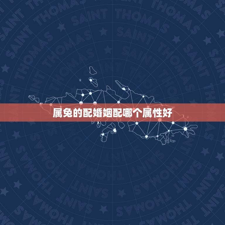 属兔的配婚姻配哪个属性好(介绍兔子的星座配对)