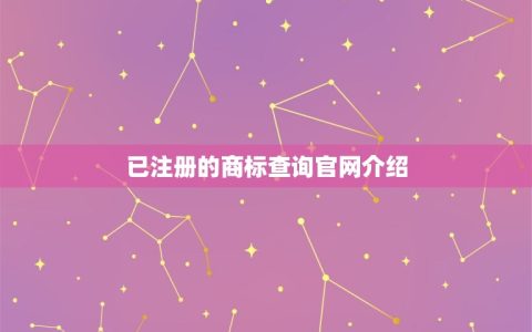 已注册的商标查询介绍(快速查询商标注册情况)