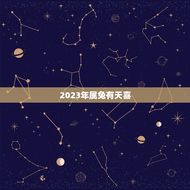 2023年属兔有天喜(介绍2023年属兔人的运势及天喜方位)