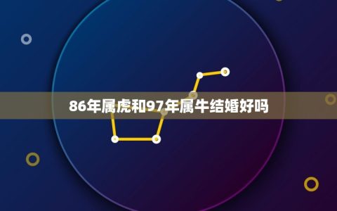 86年属虎和97年属牛结婚好吗(星座配对分析)