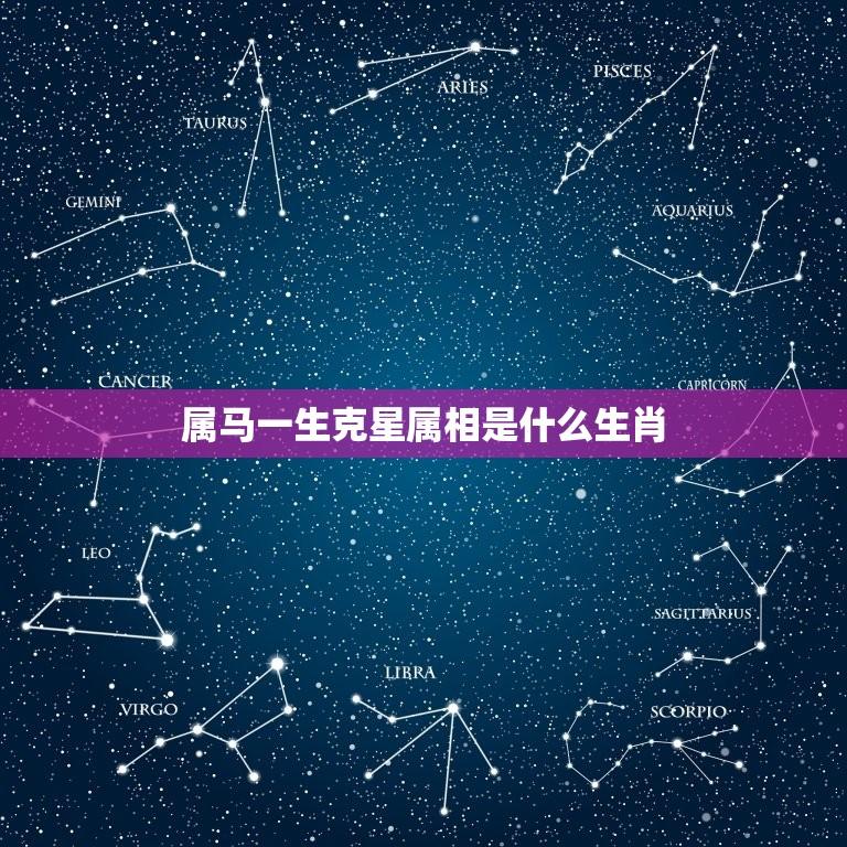 属马一生克星属相是什么生肖(介绍马人的宿敌)