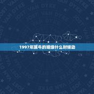 1997年属牛的姻缘什么时候动(爱情运势预测)