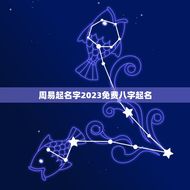 周易起名字2023免费八字起名(为您解读命理助力人生成功)