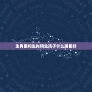 生肖猴和生肖狗生孩子什么属相好(如何选择属相)