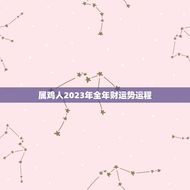 属鸡人2023年全年财运势运程(财富大爆发还是小有所得)