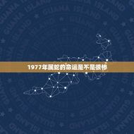 1977年属蛇的命运是不是很惨(介绍属蛇人的命运轨迹)