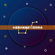水星落水瓶座在12宫(介绍思维深邃灵感源源不断)