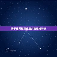 狮子座男vs双鱼座女(星座配对分析)