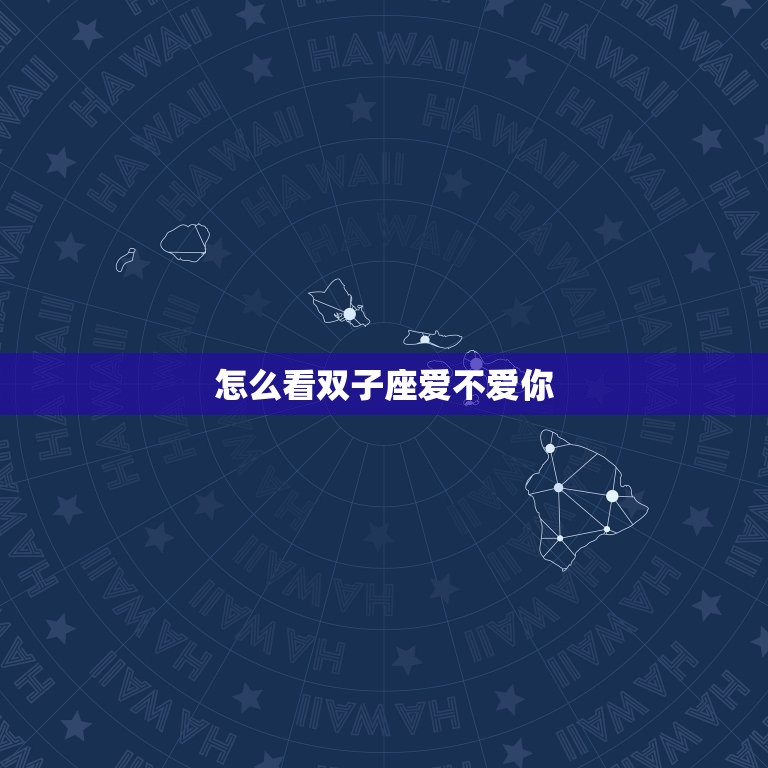 怎么看双子座爱不爱你(双子座的爱情信号介绍)