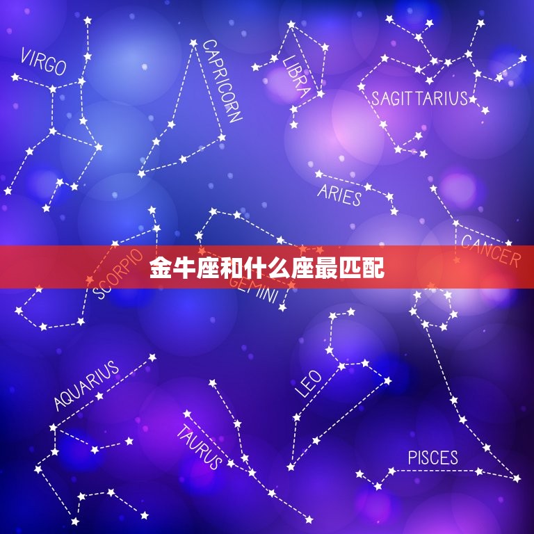 金牛座和什么座最匹配(星座配对大介绍)