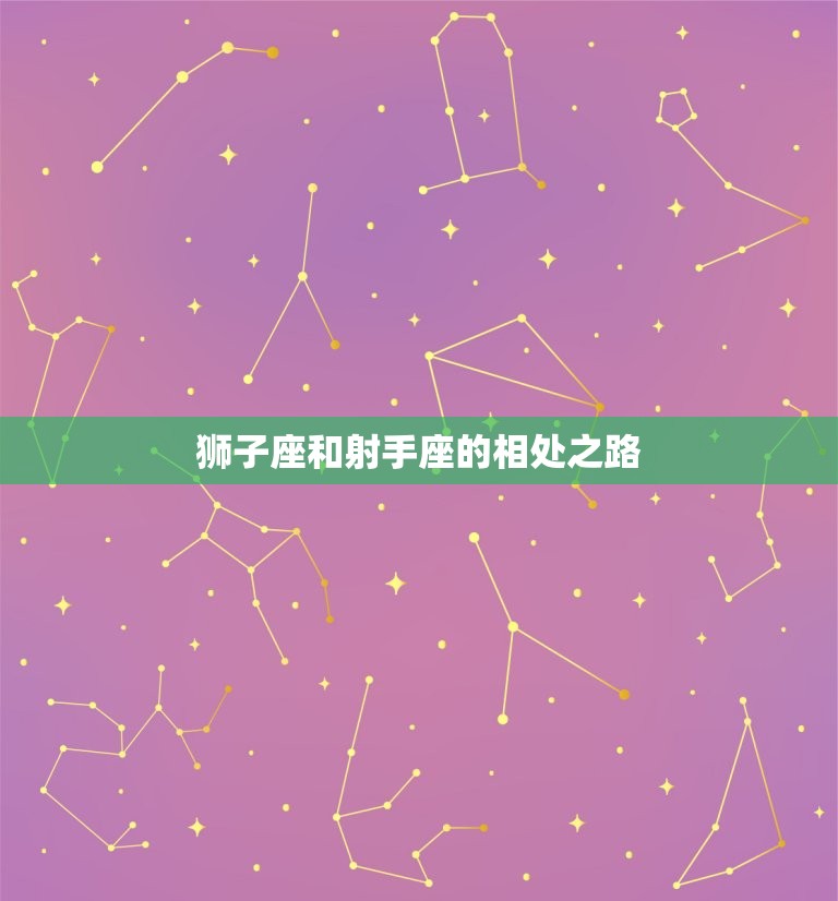 狮子和射手谁先爱上谁(星座爱情大介绍)