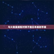 射手座男跟哪个星座配(星座搭配大介绍)