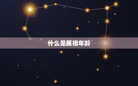 万年历表属相年龄查询(查属相掌握年龄秘密)