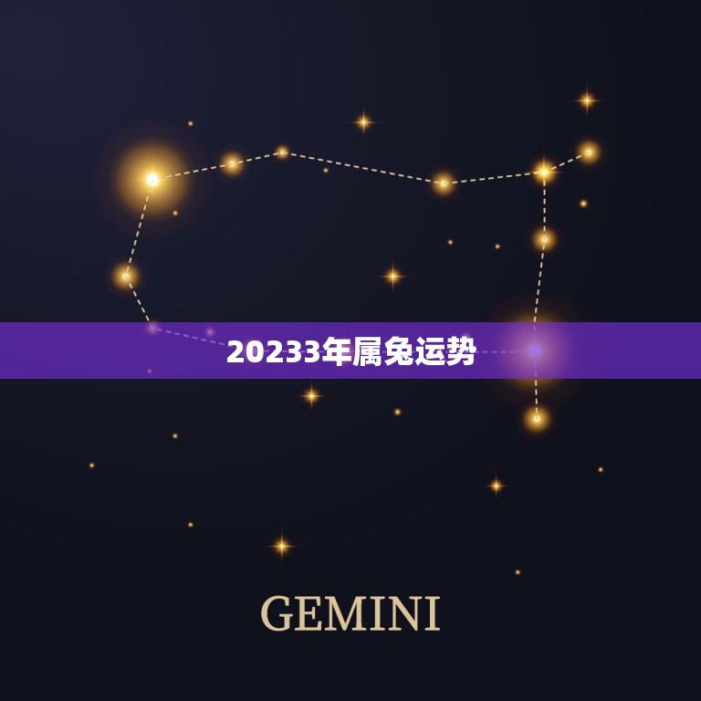 20233年属兔运势(兔子迎来新春财运亨通事业有成)