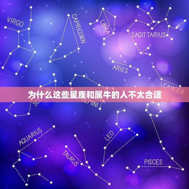 属牛的和什么不能相配(十二生肖中的牛有哪些星座不能配对)