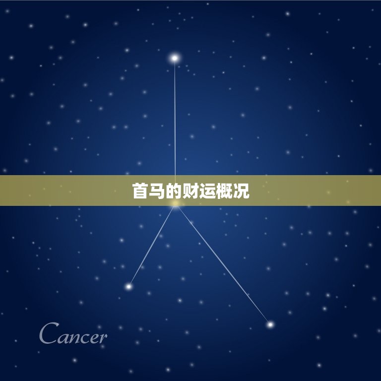 今日首马的财运咋样啊(介绍运势如何)