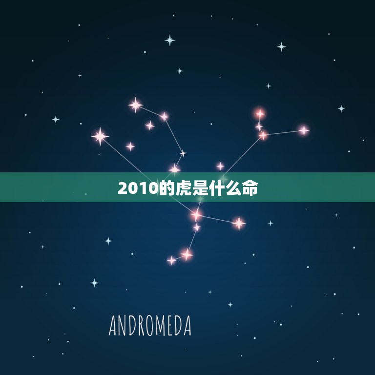 2010的虎是什么命(介绍属虎人的2010运势如何)