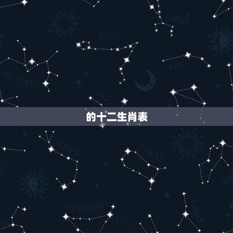六会彩十二生肖表(2023年全新发布你知道吗)