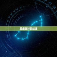 女龙配男马婚配好不好(讨论星座配对是否决定命运)