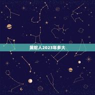 属蛇人2023年多大(你的生肖年龄即将增长)