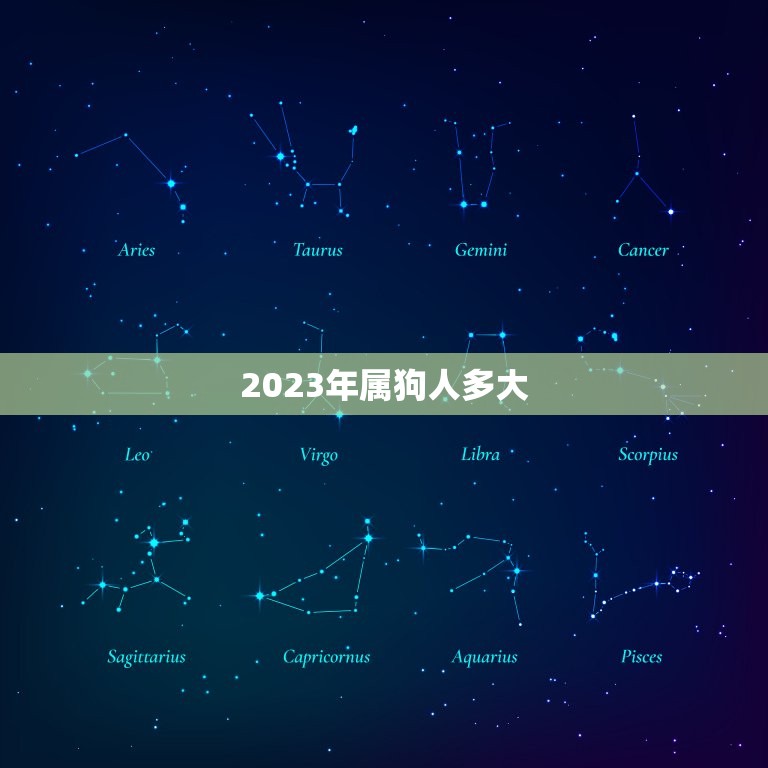 2023年属狗人多大(狗年迎新狗人迎来新的挑战)