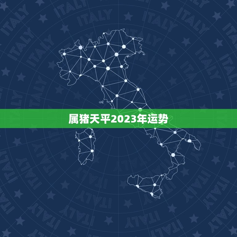 属猪天平2023年运势(财运亨通事业顺利)
