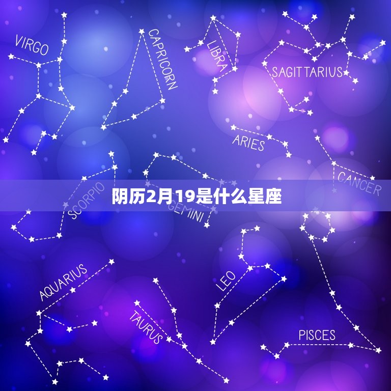 阴历2月19是什么星座(介绍你的命运之星在哪里)