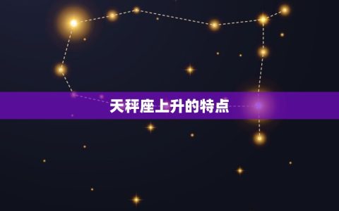 天秤座的上升星座天秤座(优雅与平衡的)