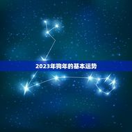 2023年狗是什么命(狗年运势大介绍)