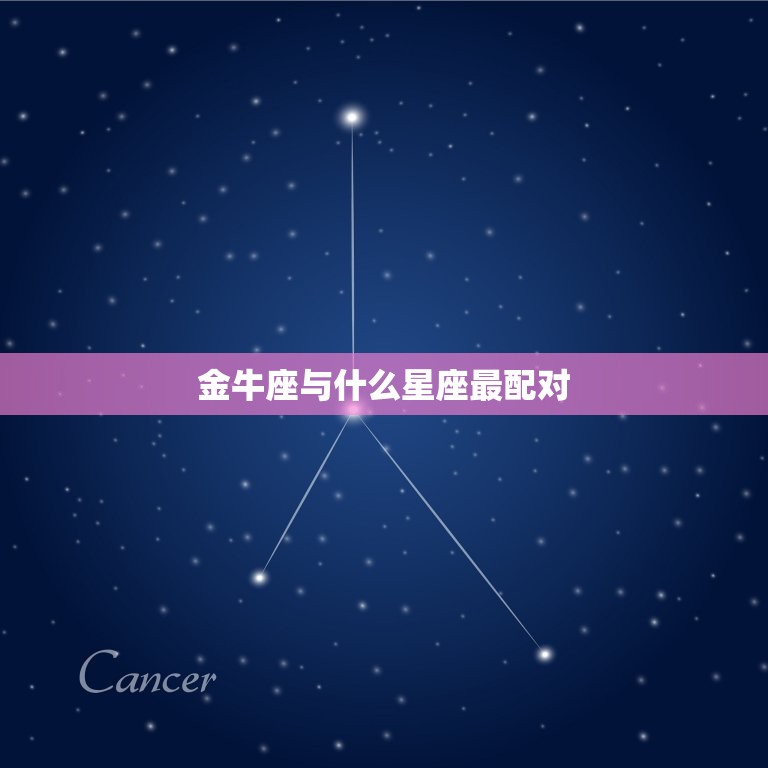 金牛座与什么星座最配对(星座组合介绍)