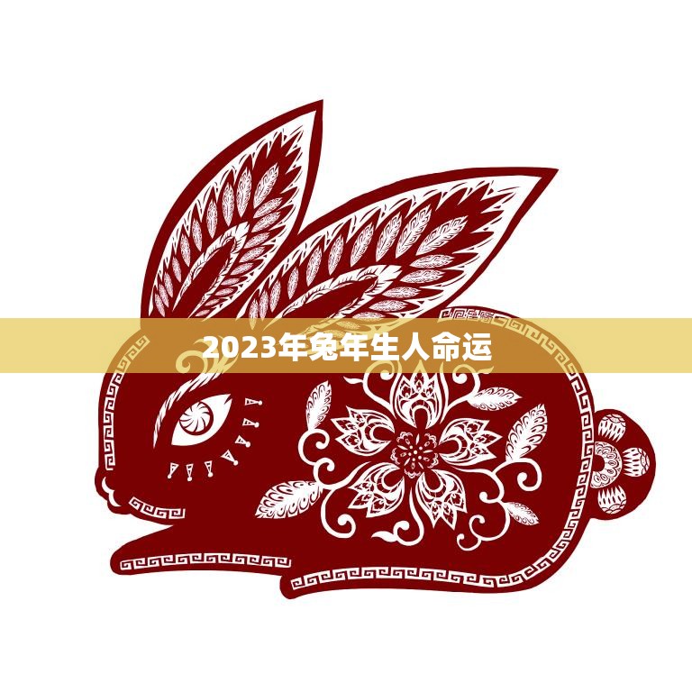 2023年兔年生人命运(如何把握机遇迎接挑战)