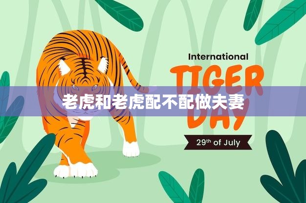 老虎和老虎配不配做夫妻(探讨同类相恋是否可行)