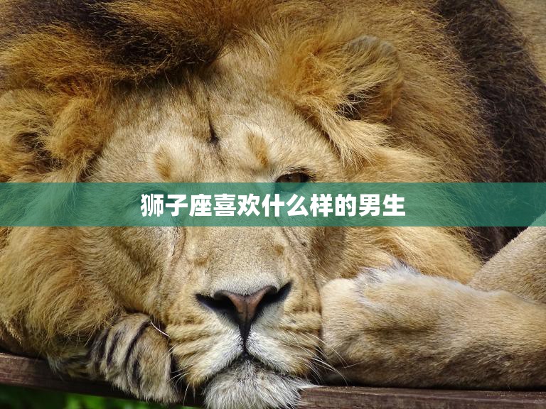 狮子座喜欢什么样的男生(狮子座女生的心理需求解析)