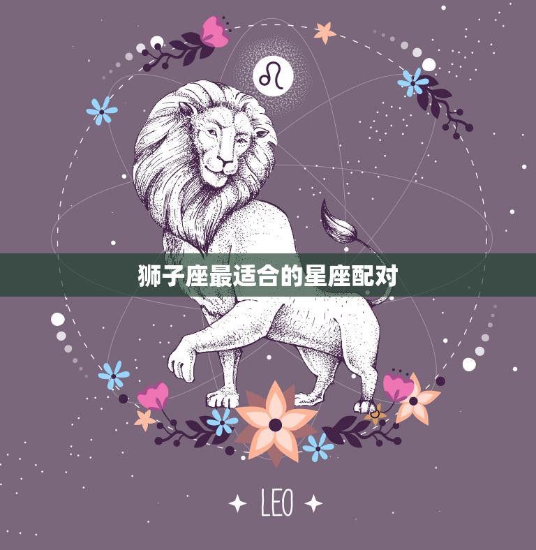 狮子座最适合的星座配对(完美匹配狮子座与射手座)