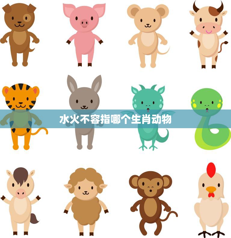 水火不容指哪个生肖动物(十二生肖中的矛盾体现)