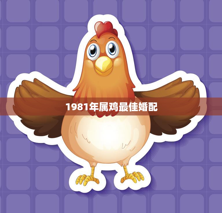 1981年属鸡最佳婚配(幸福长久的秘诀)