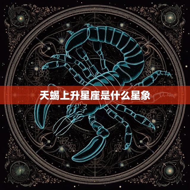 天蝎上升星座是什么星象(揭秘你的内在性格特质)