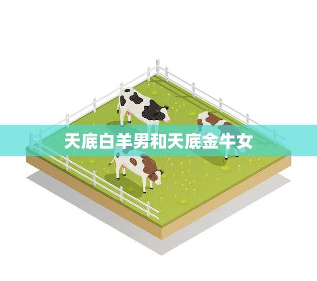 天底白羊男和天底金牛女(星座配对解析)
