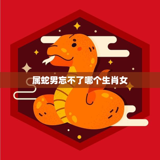 属蛇男忘不了哪个生肖女(谁能让他心动不已)