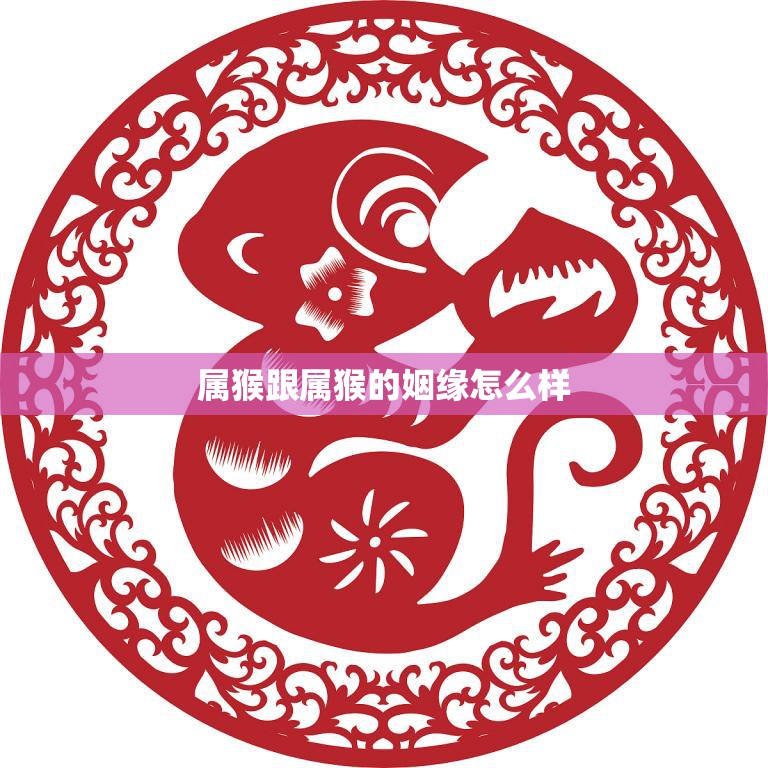 属猴跟属猴的姻缘怎么样(探究同属猴的恋人是天作之合还是劫数难逃)