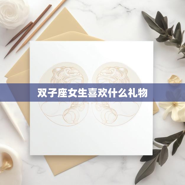 双子座女生喜欢什么礼物(聪明机智的她们喜欢什么)