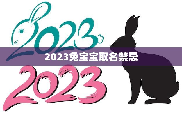 2023兔宝宝取名禁忌(如何避免兔年不吉利的名字)