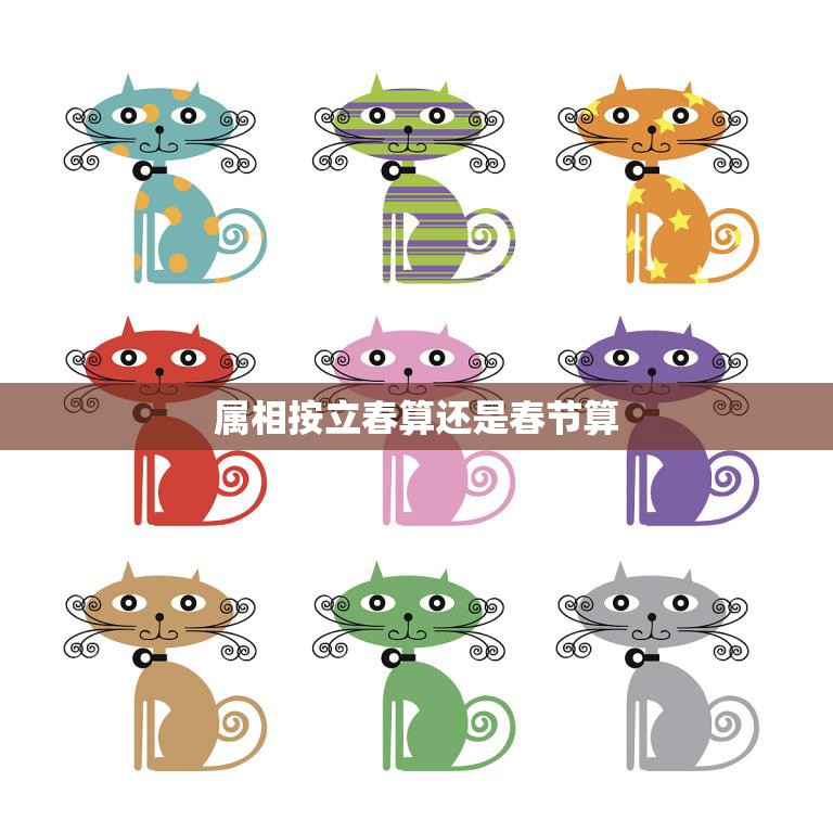 属相按立春算还是春节算(如何确定你的生肖)