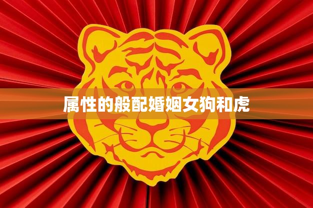 属性的般配婚姻女狗和虎(天生一对的完美组合)