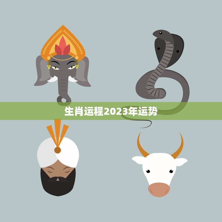 生肖运程2023年运势(十二生肖2023年运势大揭秘)