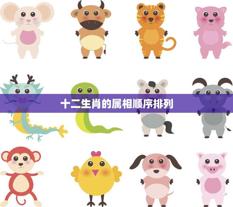 十二生肖的属相顺序排列(你知道吗)