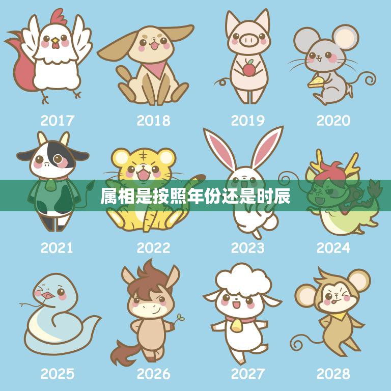 属相是按照年份还是时辰(如何确定你的生肖)