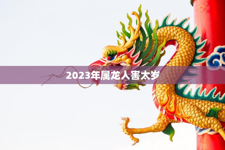 2023年属龙人害太岁(如何化解太岁之灾)