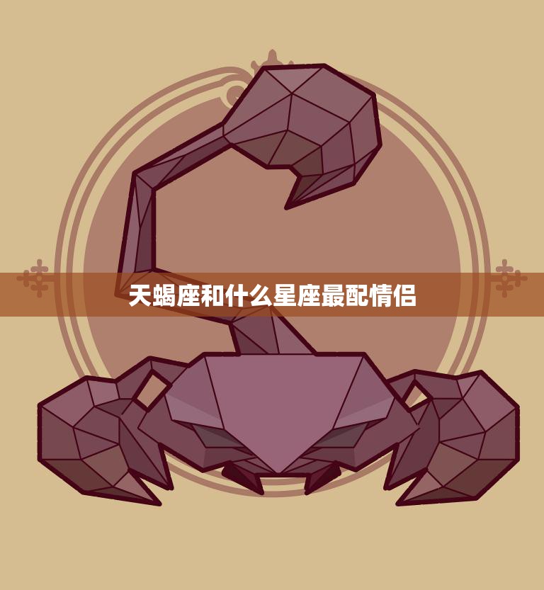 天蝎座和什么星座最配情侣(寻找最佳星座匹配)