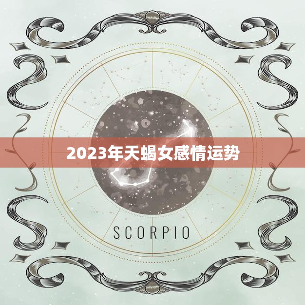 2023年天蝎女感情运势(爱情之路波折重重但最终会迎来真爱)